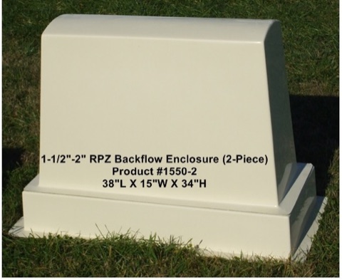 1-1/2"-2" RPZ Enclosure (2-Piece)