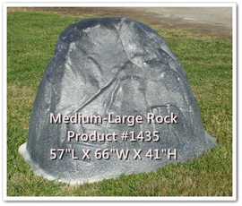 Stock Fiberglass Rock